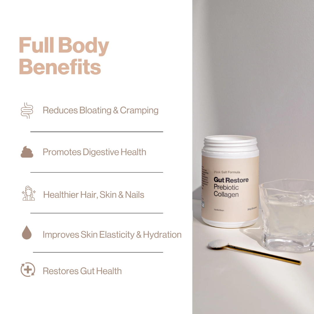 Gut Restoration – Collagen & Prebiotic